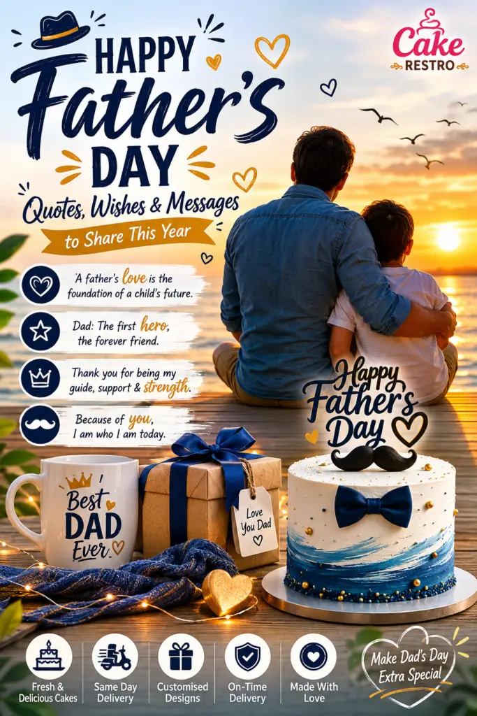 150+ Happy Father's Day Quotes, Wishes & Messages for Dad 2026